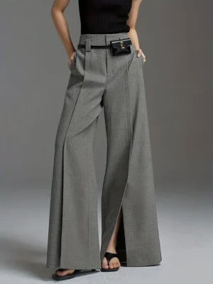 Women High-Waist Bootcut Pant & Trousers