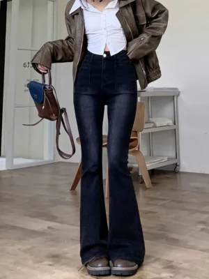 Denim Bell Bottom Pant
