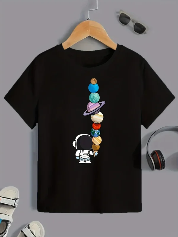 Casual Summer T-shirts For Boys