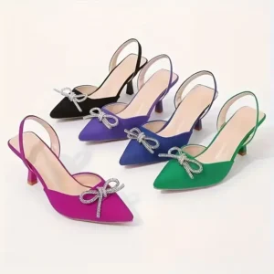Pointed Toe Stiletto Pumps