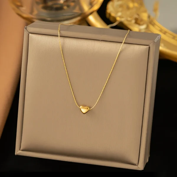 Heart Shaped pandent necklace - Image 2